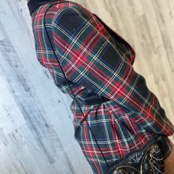 Custom made asymmetrical blazer dress size large - Picture 6 of 8